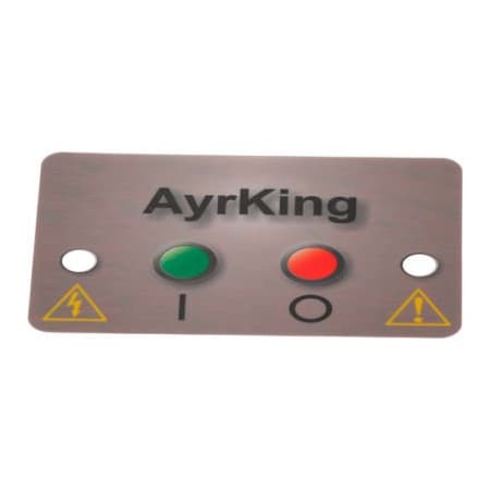 Allpoints Allpoints 8012730 Sticker, Mylar Ctrl Brd For Ayrking Corporation 8012730